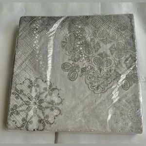 New 16 Paper Napkins “Jingle Bells Coordinate” made USA Paper Art 12 7/8”